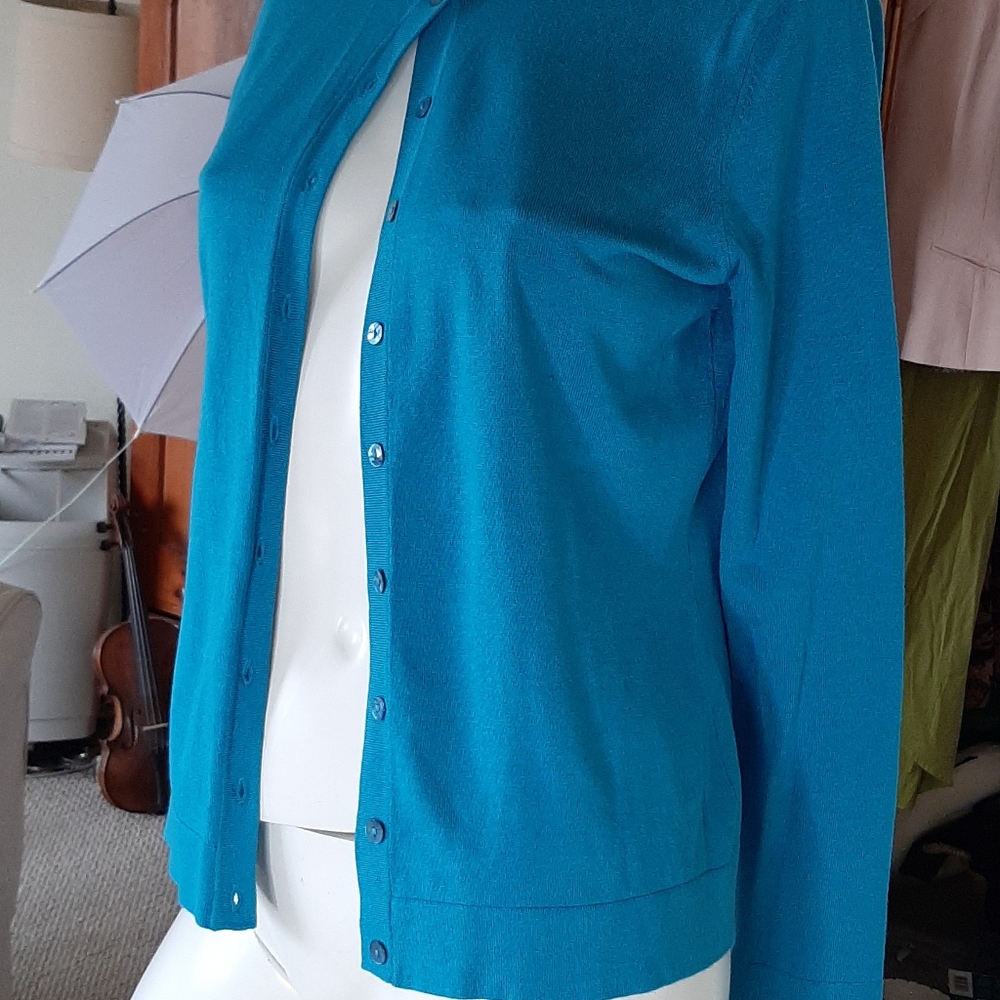 August Silk cardigan silk blend